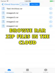 unrar - rar zip file extractor ipad images 1