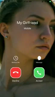 fake phone call from girl iphone images 1