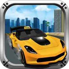 taxi cab crazy race 3d - city racer driver rush logo, reviews