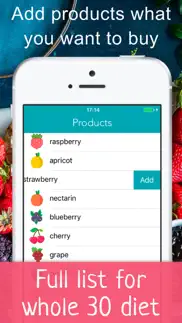 whole 30 diet shopping list - your healthy eating iphone images 1