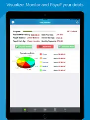 debt free - pay off your debt iPad Captures Décran 1