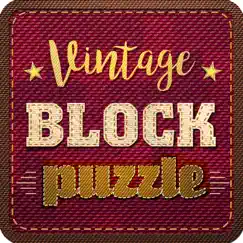 vintage block puzzle game logo, reviews