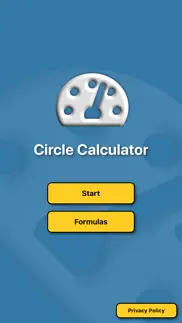 circle calculator radius area iphone images 4