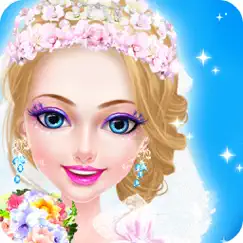 princess wedding salon games logo, reviews