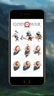 god of war stickers iphone resimleri 1