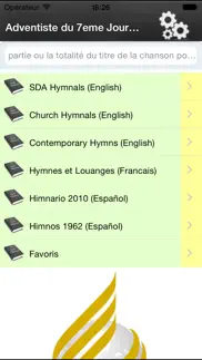 adventiste du 7eme jour hymnes iPhone Captures Décran 1