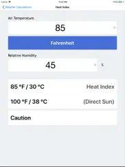 weather calculations ipad images 2