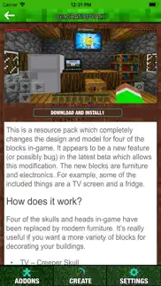 furniture addons for minecraft iphone images 2