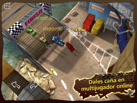 reckless racing hd ipad capturas de pantalla 2