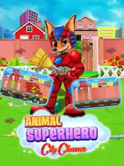 animal superhero city cleaner ipad images 1