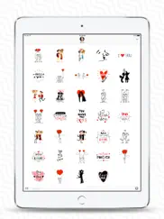 love stickers - for imessage ipad images 1