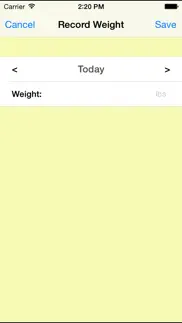 pregnancy pounds - weight tracking app iphone images 4