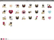 pug love animated dog stickers ipad images 2