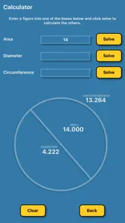 circle calculator radius area iphone images 1