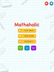 mathaholic - cool math games ipad images 1