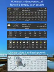 simple weather widget ipad resimleri 2