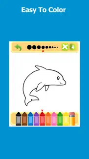 coloring dolphin game iphone images 3