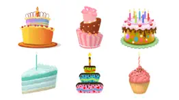 3d happy birthday cake sticker iphone images 4