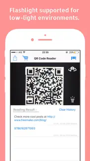 qr code - barcode scanner free iPhone Captures Décran 1