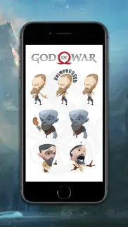 god of war stickers iphone resimleri 4