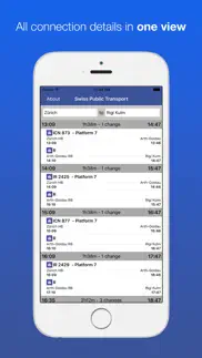 swiss public transport iphone capturas de pantalla 1