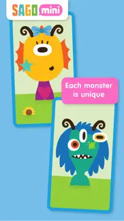 sago mini monsters iphone resimleri 4