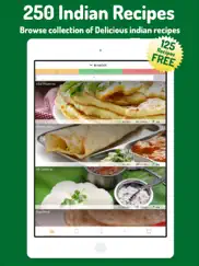popular indian recipes iPad Captures Décran 1