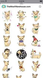 dog stickers by woof warehouse iphone images 3