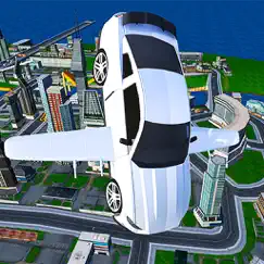 flying car driving flight sim logo, reviews