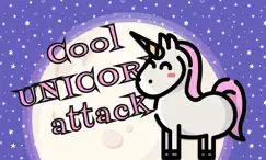 cool unicorn attack in cosmos logo, reviews