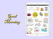 good morning stickers pack ipad images 3