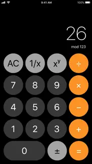 modulus calculator iPhone Captures Décran 1