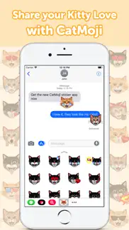 catmoji - cat emoji stickers iphone images 1