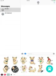 dog stickers by woof warehouse ipad images 1