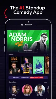 comedy app stand up comedians iphone capturas de pantalla 1