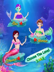 mermaid games - makeover and salon game ipad images 2