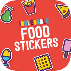 ibbleobble food stickers for imessage logo, reviews
