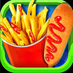 street fry foods cooking games logo, reviews