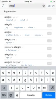 diccionario linguee iphone capturas de pantalla 1