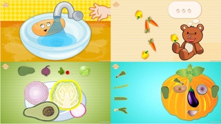 Смешные овощи! Развивающие игры для детей малышей айфон картинки 1