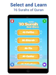 10 surahs for kids word by word translation ipad images 1
