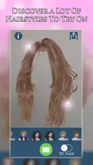 cheveux 3d -changez votre look iPhone Captures Décran 4