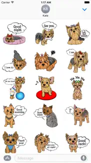 yorkshire terrier dog dogmoji iphone images 2