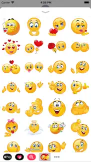 i love you emoji stickers iPhone Captures Décran 2