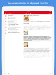 gestor de recetas paprika 3 ipad capturas de pantalla 2