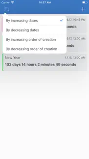 dates counters iphone capturas de pantalla 2