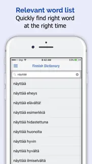 finnish dictionary elite iphone resimleri 2