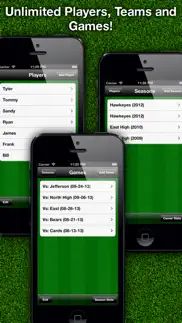 football stats tracker touch iphone resimleri 3