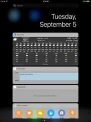 simple weather widget ipad resimleri 1