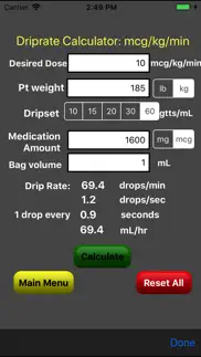 omnimedix medical calculator iphone images 2
